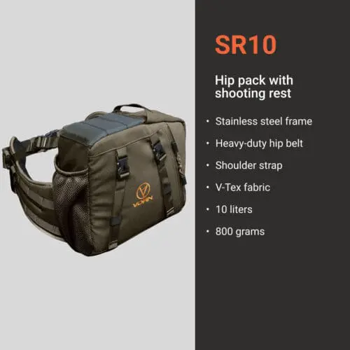 SR10 - Hip pack with shooting rest