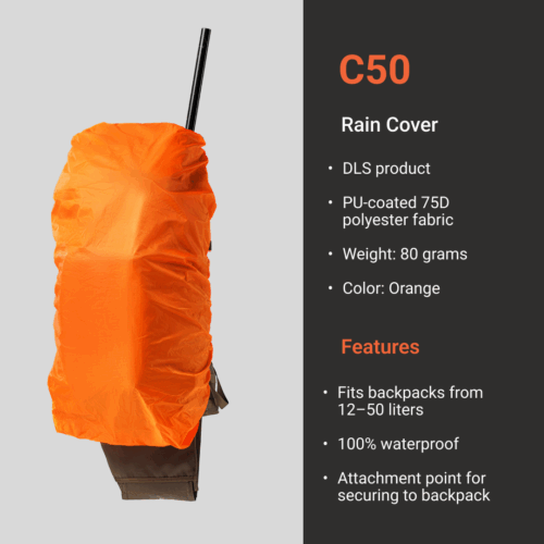 C50 - Rain Cover Orange